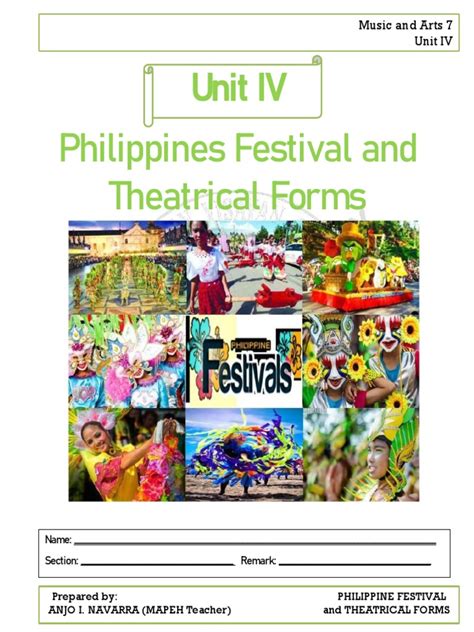 Grade 7 music and arts 4th quarter .